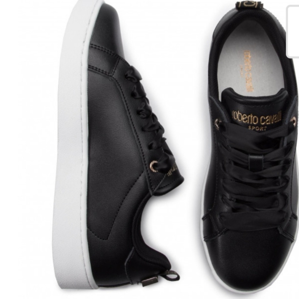 Roberto Cavalli black sneaker